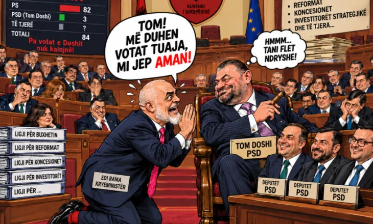 Tom Doshi bën numrin magjik 84!