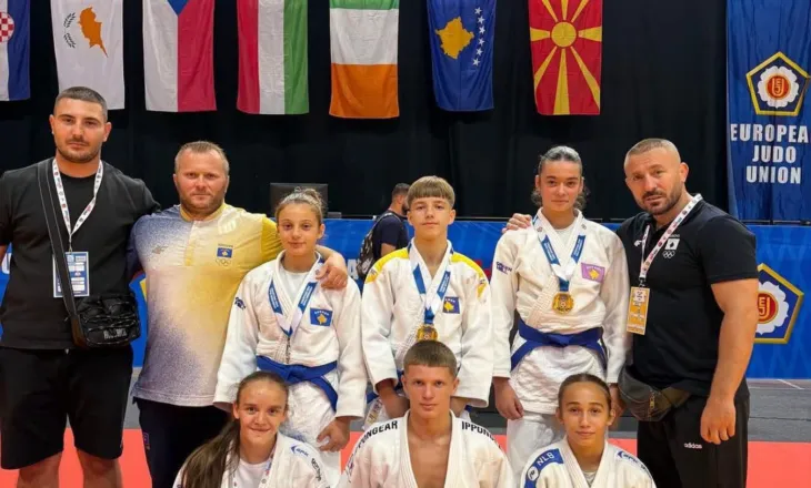 Tri medalje për Kosovën në European Judo Hopes Tournament