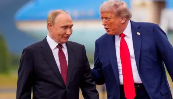 TRUMP HYN NE LOJE, NGRE FRENAT E LUFTES