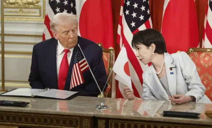 Trump takon kryeministren japoneze në Nju Jork: Një kryeministre e madhe, e shkëlqyer –