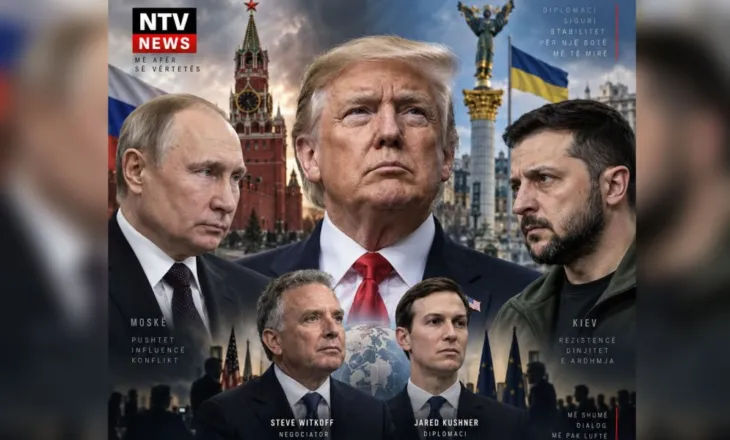 Trump teston Putinin dhe Zelenskyn, plani i paqes shkon në Kiev