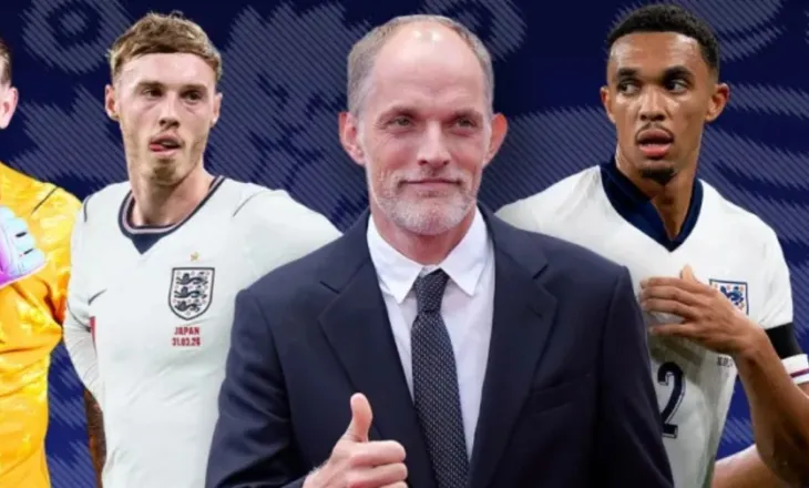 Tuchel publikon listën e Anglisë pas zhgënjimit në Botëror, rikthehen disa emra, surprizë me talentin 18-vjeçar të Liverpool
