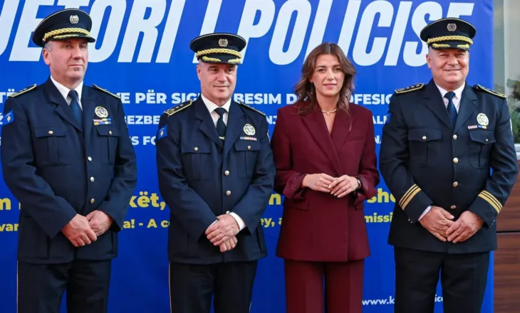U.D. Presidentja Haxhiu: Policia e Kosovës është një prej shtyllave kryesore të shtetit tonë