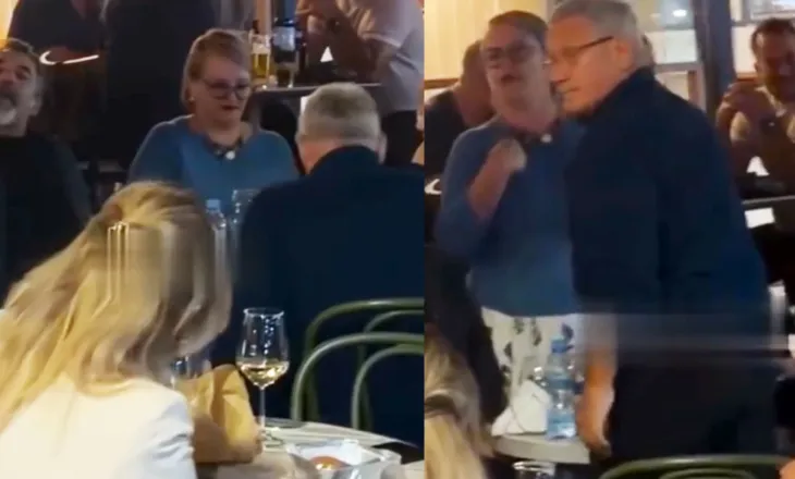 U gjuajti protestuesve me shishe uji në kafe/ Gruaja e Bledi Çuçit thyen heshtjen