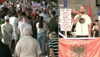 U godit nga policia, protestuesi nga Diaspora: Të bashkohemi për rrëzimin e qeverisë