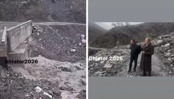 U inaugurua vetëm një javë më parë, shembet ura që kushtoi 40 milionë lekë në Klos