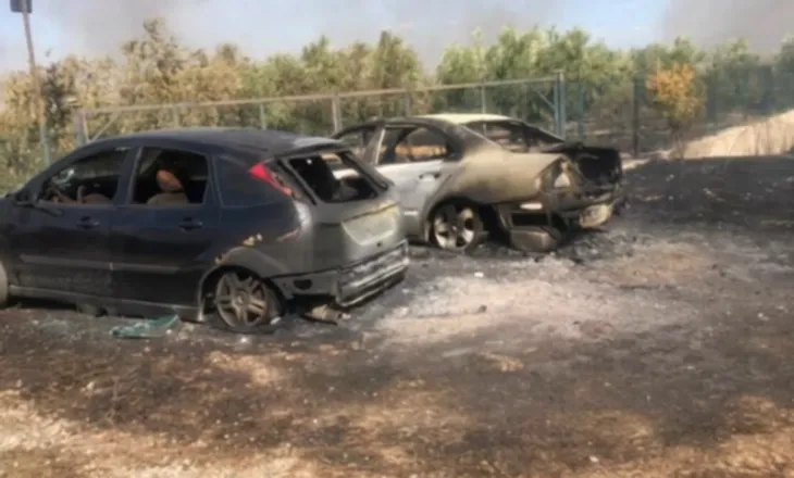 U nisën për të ndihmuar banorët, dalin pamjet e makinave të shkrumbuara të dy efektivëve nga zjarri në Fier