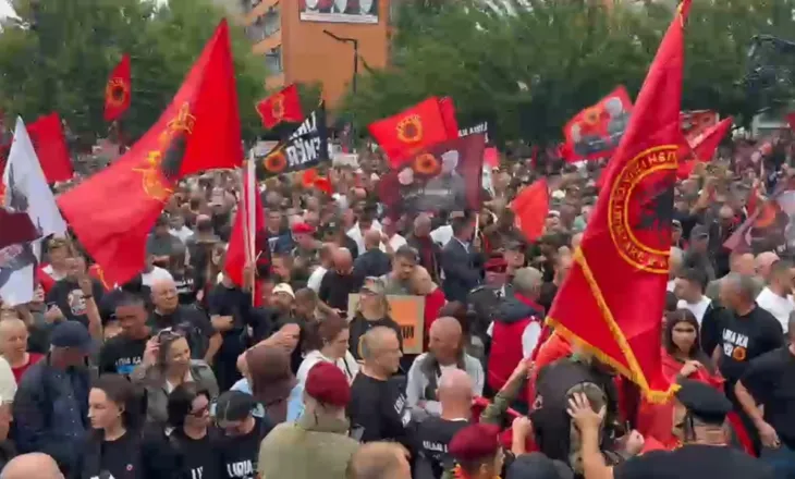 “U rrita pa babanë, por me krenari”, vajza e dëshmorit në marshimin në Prishtinë