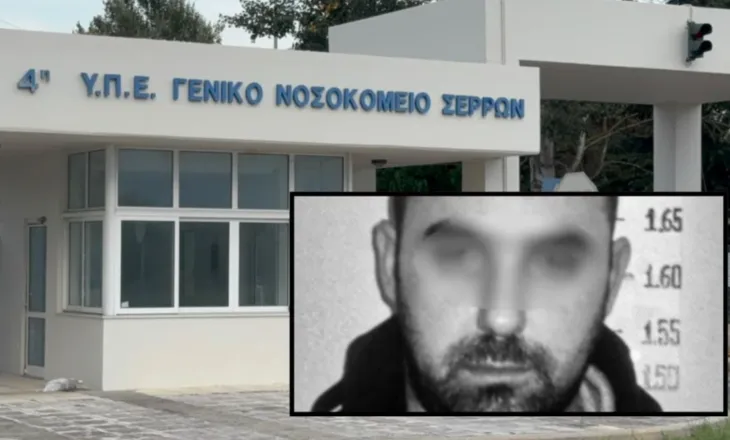 U “zhduk” para syve të policisë, dalin pamjet nga spitali ku u arratis Gentian Çipi