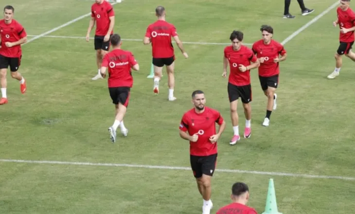 UEFA Nation League/ Kuqezinjtë nisin përgatitjet, Kombëtarja zhvillon seancën e parë stërvitore përpara ndeshjes me Bjellorusinë