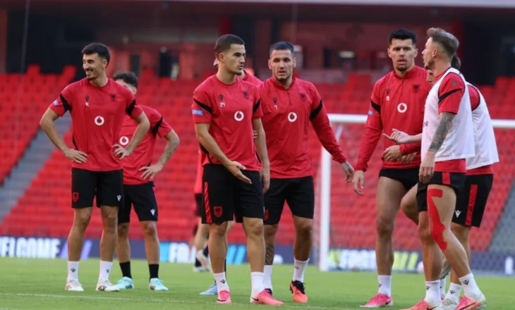 UEFA Nations League / Kombëtarja mbyll përgatitjet për ndeshjen ndaj Bjellorusisë në stadiumin “Air Albania”