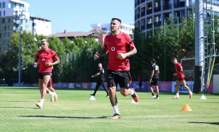 UEFA Nations League/ Kombëtarja mbyll përgatitjet për ndeshjen ndaj San Marinos, ja si paraqitet gjendja e lojtarëve!