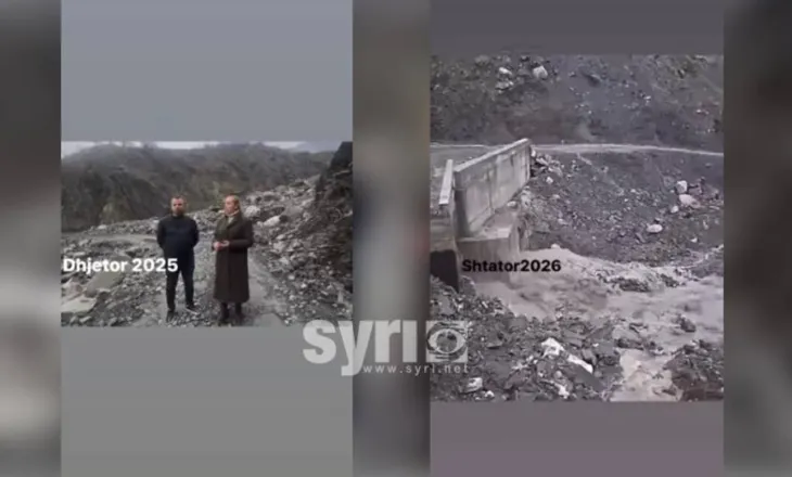 Ura shembet 1 javë pas inaugurimit/ Vata nga terreni: 40 mln lekë nga paratë e qytetarëve të hedhura në lumë