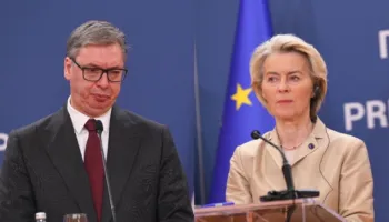 Ursula von der Leyen viziton Ballkanin Perëndimor, anashkalohet Serbia dhe Bosnja