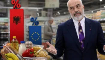 Ushqimet vazhdojnë të rëndojnë xhepin e shqiptarëve, harxhojnë sa gati 3-fishi i Bashkimit Europian