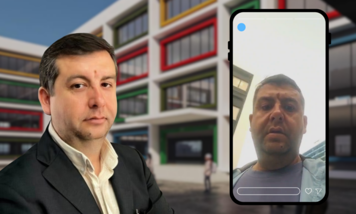 VIDEO/ 47-vjeçari që dha alarmin për bombë te ‘Emin Duraku’ filmoi veten: Të shohim për sa do vijë Policia…