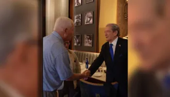 VIDEO/ Berisha në SHBA takon kongresmenin republikan Pete Sessions: Në Shqipëri duhet qeveri teknike