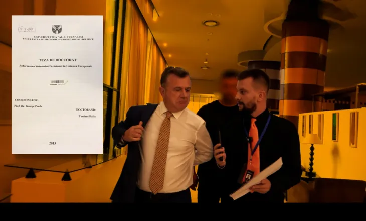 VIDEO/ Mban titullin ‘doktor shkencash’, Taulant Balla e ka kopjuar dizertacionin nga një punim shkencor europian