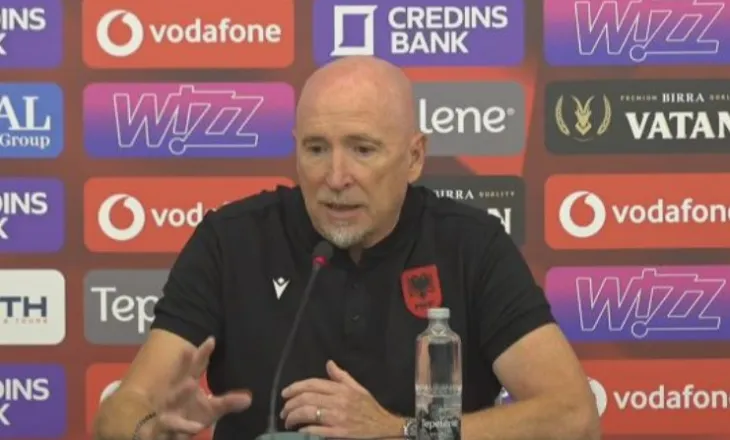 VIDEO/ Ndeshjet e UEFA Nations League, Maran zbulon në konferencë listën e Kombëtares me 29 lojtarë! Mungon Broja, ja emrat surprizë