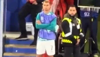VIDEO/ Nuk shkon për të duartrokitur tifozët, Cristiano Ronaldo ikën pas fitores së Portugalisë