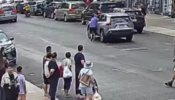 VIDEO/ Shoferi humb ndjenjat në timon, polici jashtë shërbimit ndalon makinën dhe shmang tragjedinë