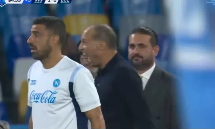 VIDEO/ Si rrallëherë! Allegri shpërthen si i çmendur ndaj lojtarit të tij, nuk ia toleron sjelljen