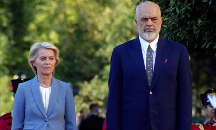 VIDEO-SYRI TV/ Presidentja e KE vizitë në Tiranë: Reformat të zbatohen jo vetëm të miratohen