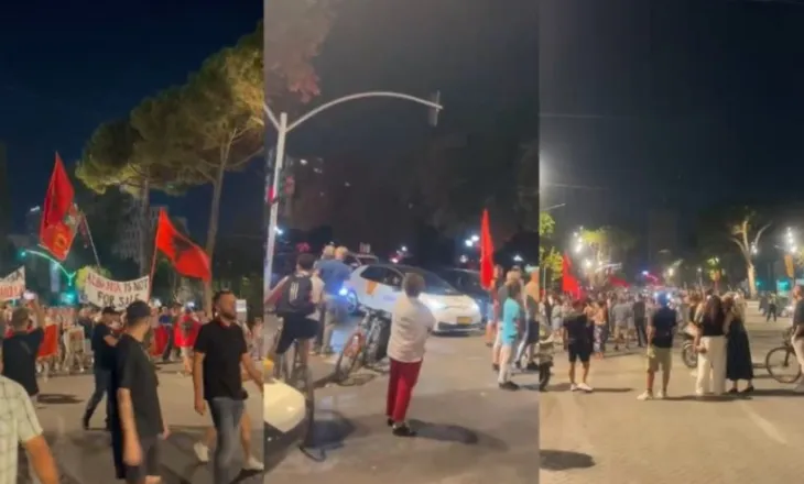 VIDEO/ Thellohet përçarja, protesta ndahet përfundimisht në dy grupime