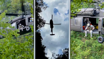 VIDEO | Turisti ra në humnerë në Shkodër, shpëtohet pas ndërhyrjes me helikopter
