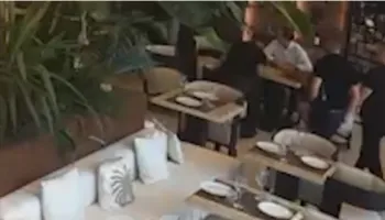 VIDEO/ Zbardhen pamjet e konfliktit brenda hotelit në Orikum mes dy biznesmenëve, të pranishëm edhe persona të armatosur