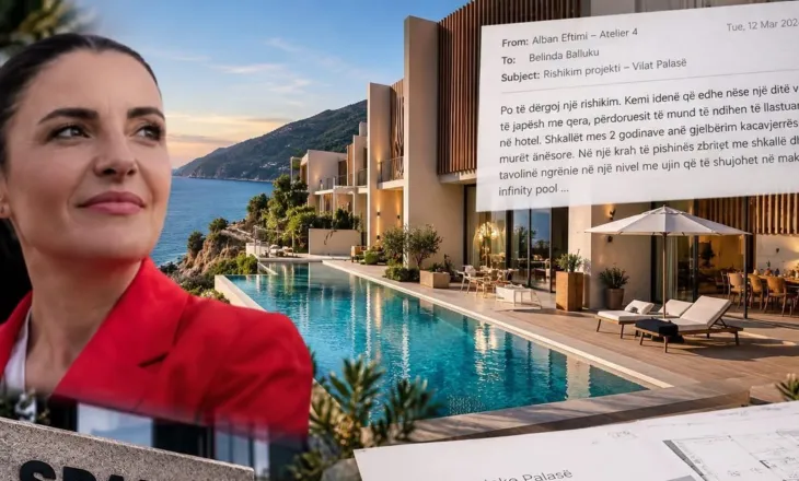 Vila e Ballukut në Palasë/ Zbulohen provat në kompjuterët e “Atelier 4”, prona u financua nga Arbër Abazi