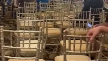 Vizita e Berishës në SHBA, salla ku mbajti fjalimin shfaqet thuajse bosh (VIDEO)