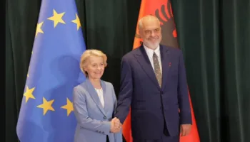 Vizita në Tiranë, Von der Leyen vlerëson Ramën: Po punon fort për ta kthyer ëndrrën europiane në realitet