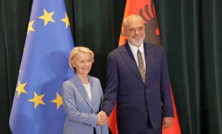 Vizita në Tiranë, Von der Leyen vlerëson Ramën: Po punon fort për ta kthyer ëndrrën europiane në realitet