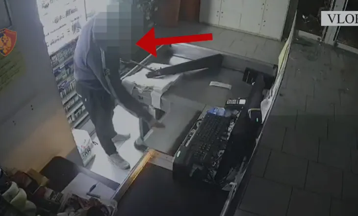 Vlorë/ Theu xhamin dhe vodhi kasën e supermarketit, arrestohet 32-vjeçari