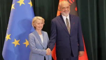 Von der Leyen mesazh për Ramën: Ëndrra europiane është në horizont