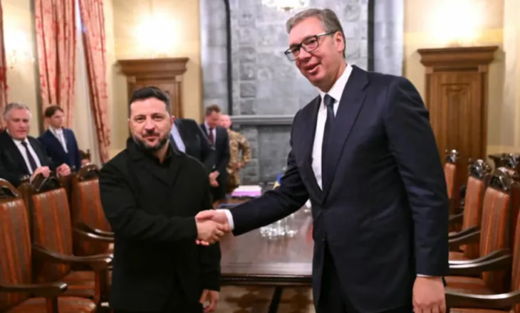 Zelensky dhe Vuçiç takohen në Ukrainë: Është e rëndësishme ta zhvillojmë këtë format të ri takimesh