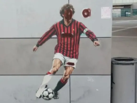 Zenga për vandalizimin e muralit të Baresit: Franco nuk preket, nuk po fyeni vetëm Milanin