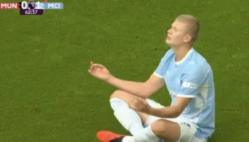 Zhbllokohet derbi i Manchesterit, shënon Haaland. VAR shtyn festën e norvegjezit, por në fund “Qytetarët” festojnë (video)