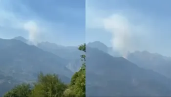 Zjarr edhe në Tropojë: flakët përfshijnë masivet pyjore, rrezikohen pemët shekullore në Nikaj-Mërtur