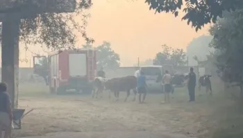 Zjarr i madh në Levan të Fierit, digjet një banesë dhe evakuohen familjet