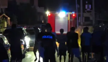 Zjarr në një banesë në Levan