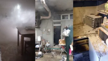 Zjarr në një hotel në Gjirokastër, forcat zjarrfikëse në terren