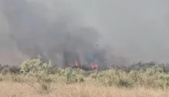 Zjarri i fuqishëm në Akërni të Vlorës, flakët shumë pranë banesave dhe aeroportit! Dyshohet për piromani
