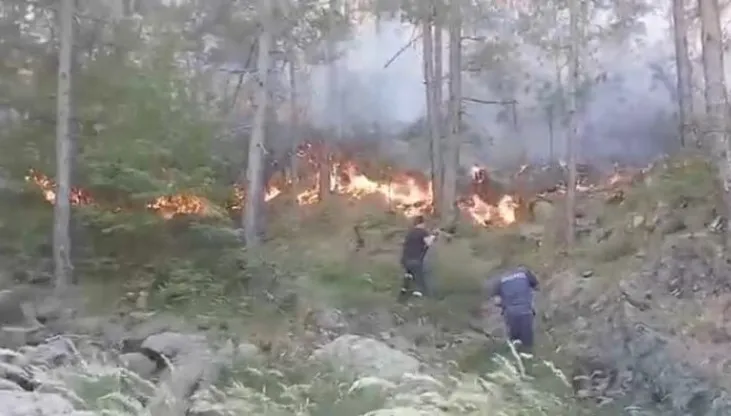 Zjarri në Tërbun s’ka të ndalur, flakët përparojnë dhe rrezikojnë banesat e stacionin e ujit! Operacion nga toka dhe ajri për shuarjen