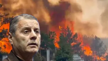 Zjarri preku varrezat në Rras, reagon Pjerin Ndreu: Situata është nën kontroll, mos krijoni panik