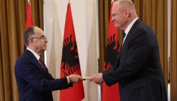 Zyrtarisht në detyrë! Ambasadori amerikan Eric Wendt takim me Begajn: SHBA, partner i pazëvendësueshëm