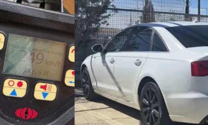 249 km/orë, policia arreston ”Schumacherin” shqiptar