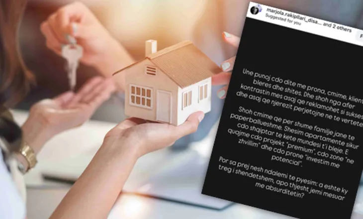 Agjentja imobiliare ‘shkund’ kolegët: Shqiptarët protestojnë, ne u shesim apartamente me çmime të papërballueshme