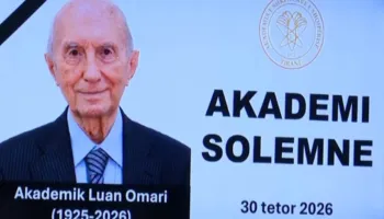 Akademia e Shkencave mban ceremoni solemne në nderim të Luan Omarit, homazhe për akademikun 101-vjeçar